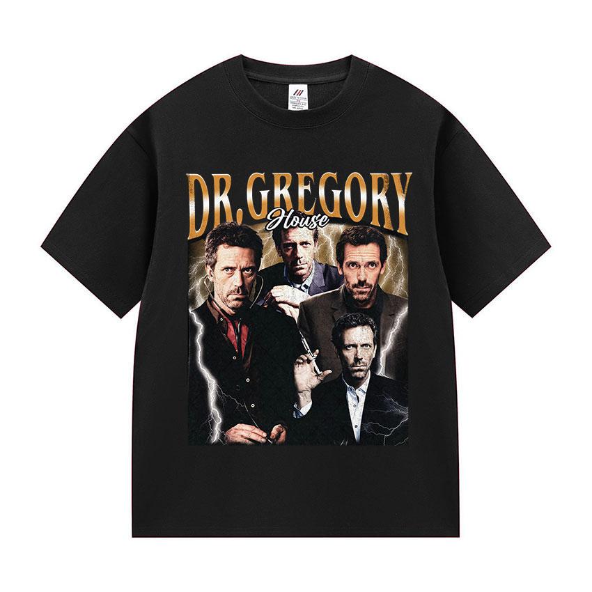 Dr Gregory House Md Funny Meme Tee Shirt Unisexs Women Vintage High Quality Fashion Tshirt summer 100 Cotton Oversized T Shirts