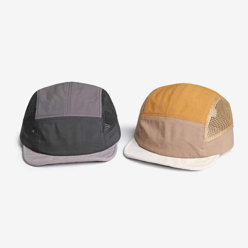 Adjustable Sun Visor Cap UV Protection Color Splicing Hat Fashion Mesh Baseball Cap Sports Cap