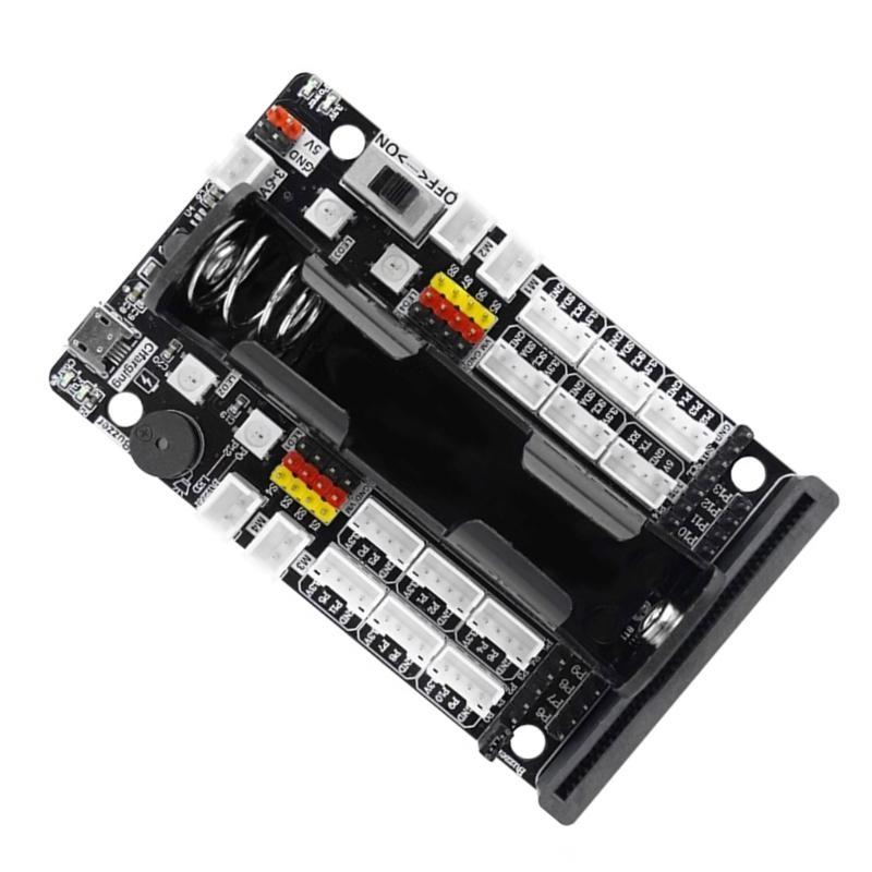 Microed bit Expansion Board Motor Servo Driver Board 4 Independent Motor Control 8 Servo Channel for DIY Projects