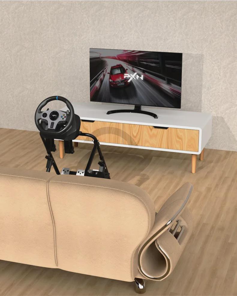 Laishida A9 Gaming Steering Wheel Stand for G27 G29 GT500 T300RS - Foldable Pedal Stand.