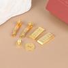 1/2/10Pcs Doll House Accessories Ruyi Gold Ingot Gold Bar Copper Coin Decoration