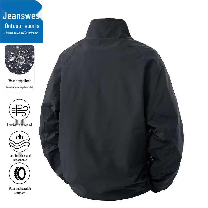 Мужская водонепроницаемая ветрозащитная куртка Jeanswest для весны и осени, для активного отдыха