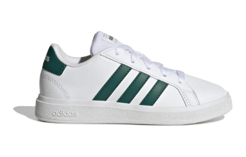 adidas Grand Court Cloud White Collegiate Green GS IG4830