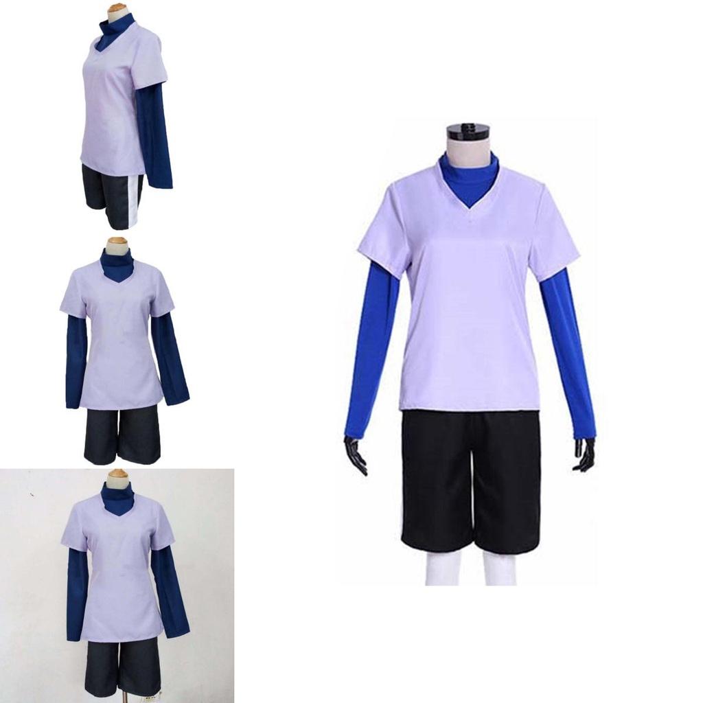 Косплей костюм Киллуа из аниме Hunter×hunter Золдик, униформа, полный комплект