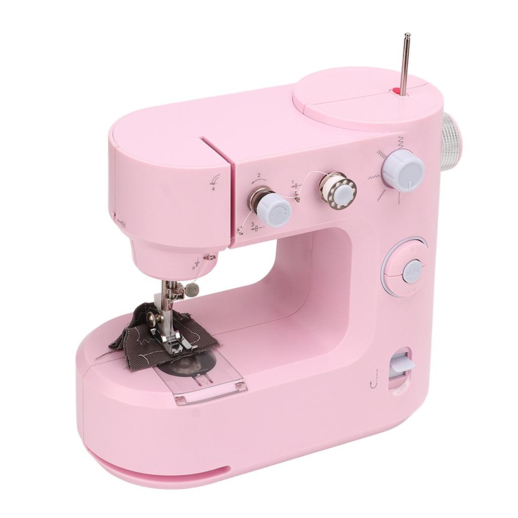 Швейная машина 5 стежков портативный небольшой оверлок многофункциональная домашняя швейная машина для семьи