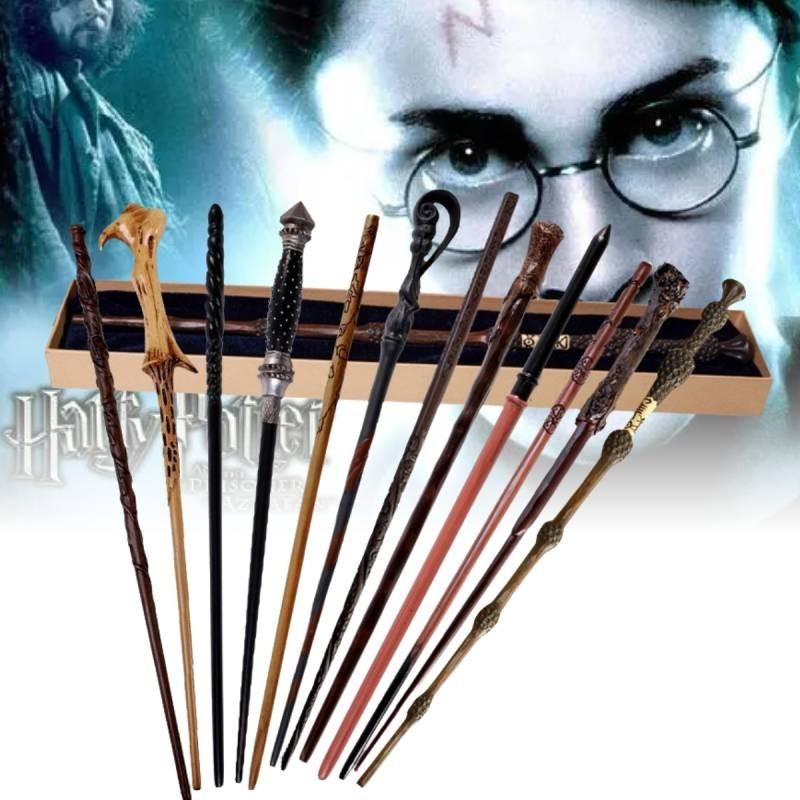 Hermione Granger Magic Wand High-quality Resin Prop Elegant Brown Box