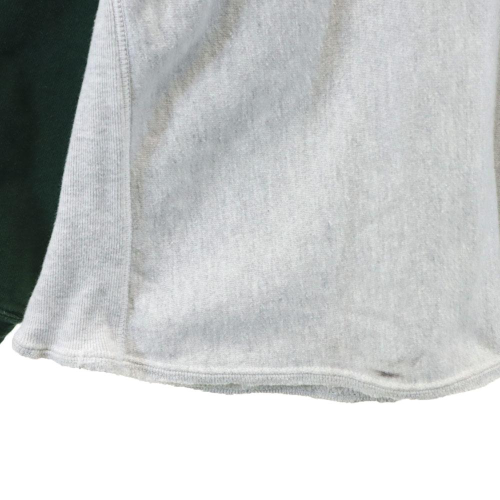 Champion 90s Reverse Weave Made in USA Crazy Pattern Embroidered Tag XXL Long sleeve trainer Men's Used