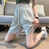 Shorts Women's Summer Thin Outer Wear Five-point Pants High Waist and Thin Casual Wide-leg Pants