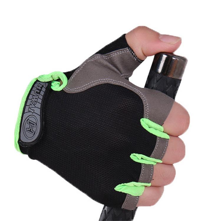 Summer Half Finger Gloves for Men and Women Sun Protection Non Slip Breathable Mountaineering Outdoor Sports Fitness Bicycle Cycling Gloves