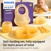 Philips Набор детской силиконовой посуды в подарок нагрудник подходит