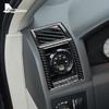 Наклейка из настоящего мягкого углеродного волокна для Chrysler 300 300C 2005 2006 2007 2008 2009 2010 Автомобильная решетка воздуховода Вентиляционное отверстие Аксессуары для интерьера