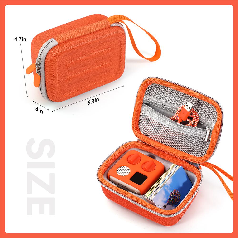 Жесткий кейс из ЭВА для Yoto Mini (Издание 2025 г.) Ударопрочный чехол-сумка для хранения аудиопроигрывателя Yoto Mini, музыкальных плееров для детей
