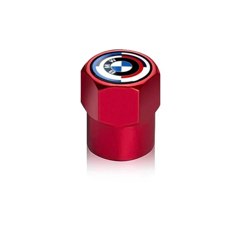BABD1 2025 Hot New 4Pcs Car Wheel Tire Valve Caps Air Stem Covers Accessories For BMW E34 E46 E39 E38 E90 E60 E36 F30 F30 F10 E92 E38