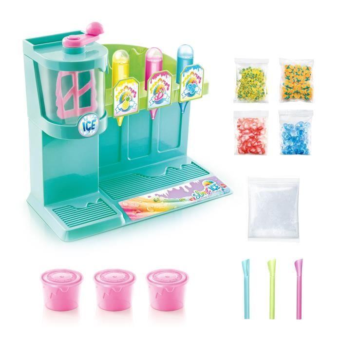 Canal Toys - SO SLIME DIY - Slime Ice Machine- Avec 1 machine, 3 colorants parfumés, des accessoires et décorations - SSC 310