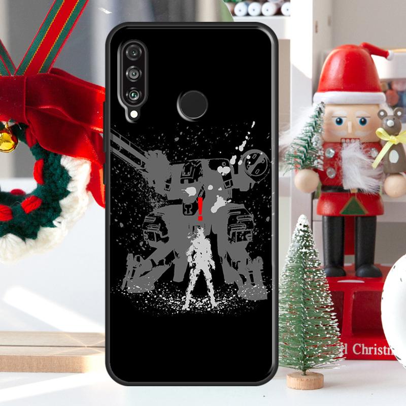 Чехол Metal Gear Solid для Huawei Nova 12i 11i 8i 12s Y73 Y72 Y61 Y91 Y90 Y70 Y60 9 10 SE P60 Pro P30 P40 Lite