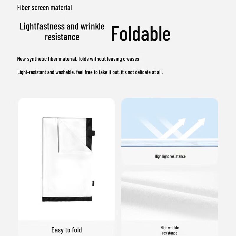 JMGO 100-inch Portable Projection Screen