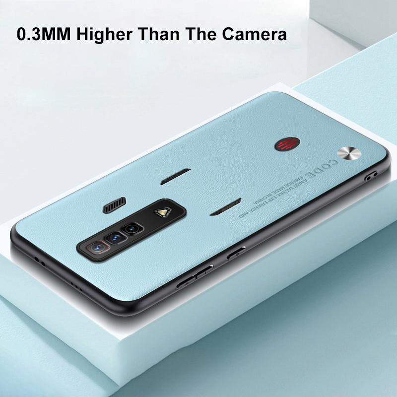 Роскошный чехол из искусственной кожи для ZTE Nubia Red Magic 7 7S 6 6S Pro, силиконовый чехол с полной защитой для телефона RedMagic 7 6 S Coque