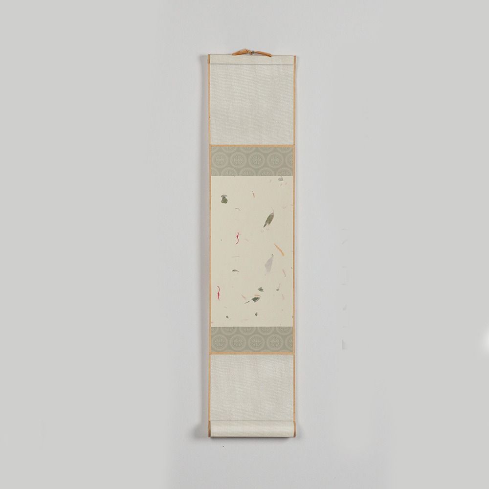 Самодельные подарки Винтажная рисовая бумага Свиток Каллиграфия Монтаж Свиток Буддисты