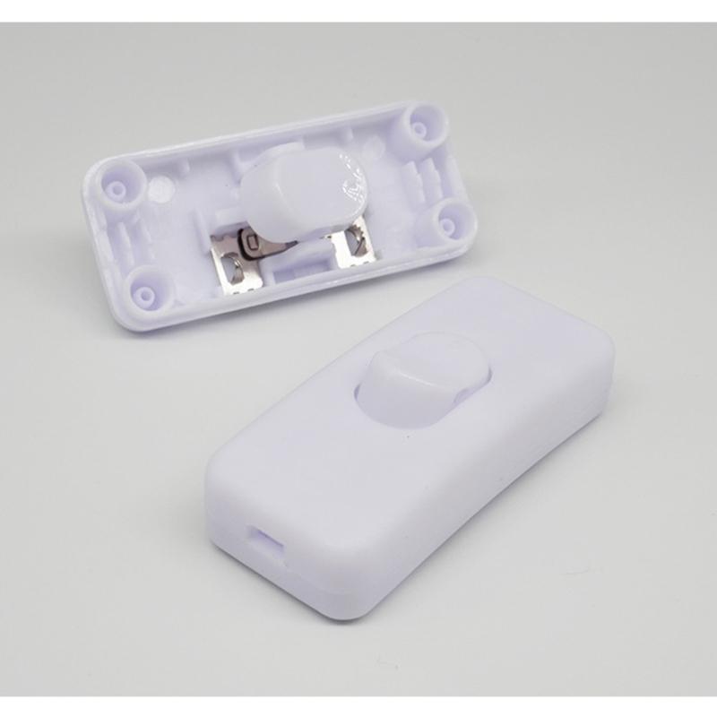 High Performances Inlines Cord Switches Button Add Convenience To Your Lighting Setups 6A 250V Daily Casual Use