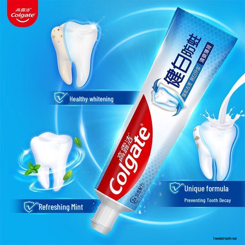 Colgate Dual-Action Whitening & Cavity Protection Toothpaste