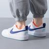 Nike Детские кроссовки Court Borough Low 2 GS White Dark Purple Dust Copa Bright-Mango BQ5448-112