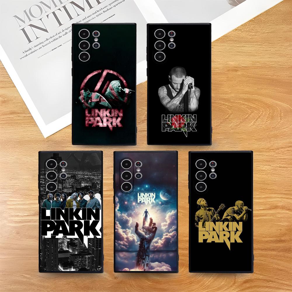 Чехол для телефона Band L-Linkin P-Park Cool для Samsung Серии S S21 S22 S23 S24 S25 FE Plus Ultra Мягкий ТПУ, приятный для кожи