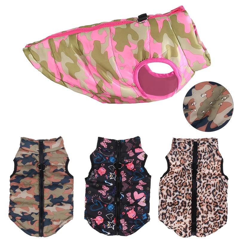 Зимняя теплая одежда для собак для маленьких собак, водонепроницаемая куртка для домашних животных, наряды для щенков и кошек, пальто йоркшира, одежда для чихуахуа, костюмы пуделя