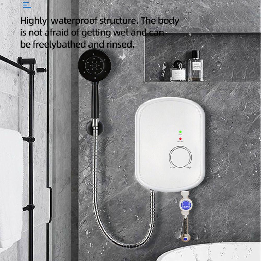 Rapid Heating Instant Hot Water Heater Compact Design Compact Water Heater Kitchen Sink