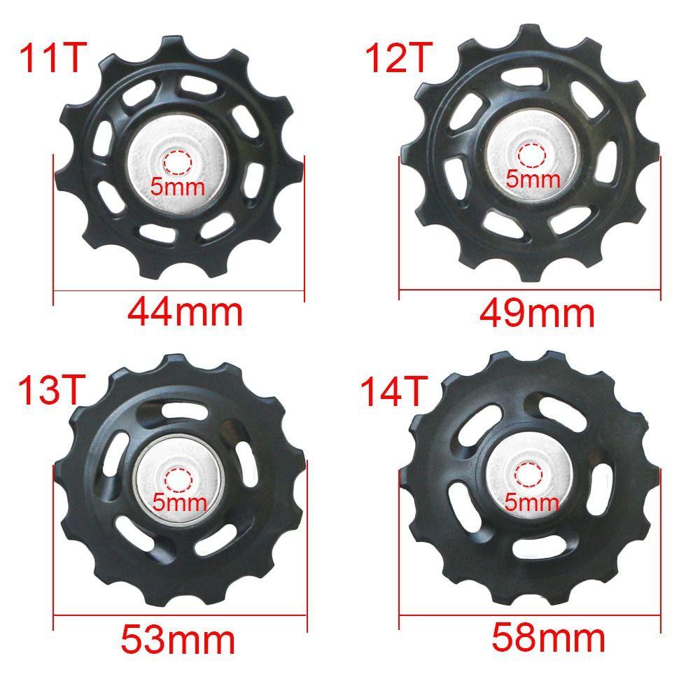 POM Bike Rear Derailleur 11T/12T/13T/14T Pulley Roller Hot Sale Rear Guide Wheel  MTB