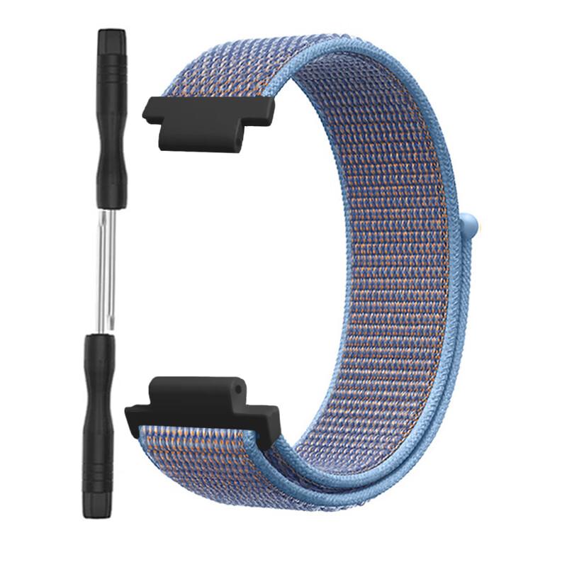 Garmin Forerunner 235 lite nylon strap 735 XT/230/220/620 breathable watchband Approach S20 S6 quick-drying strap double B Garmin 235/735 nylon strap