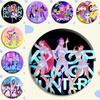 Значок-пин K-pop «Охотники на демонов» с принтом для фанатов и для украшения вечеринок