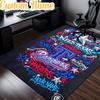 Custom Name Tennessee Logo Art  Rug, Office Rug, Chair Rug, Carpet for Living Rooms, Doormat Game Rug Home Decor Christmas Gifts