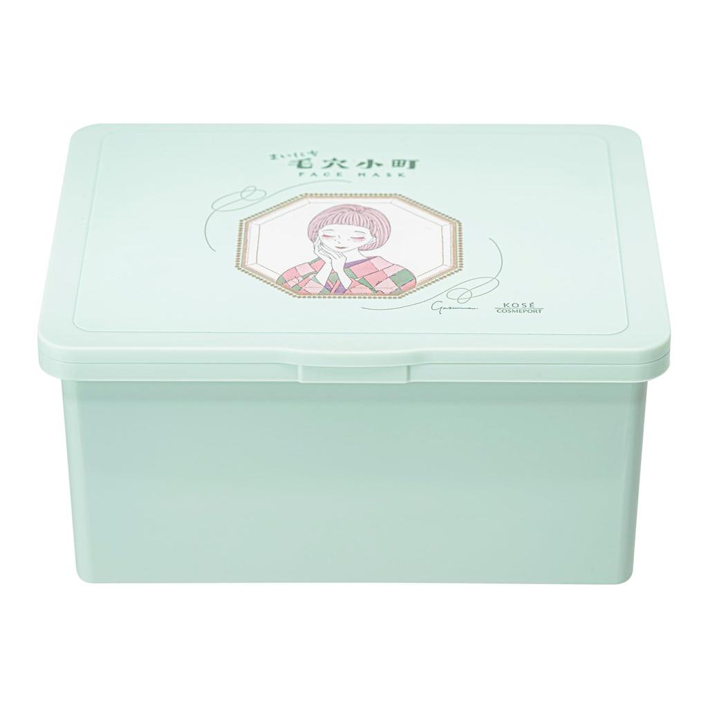 Clear Turn Daily Pore Komachi CICA Face Mask 30 Sheets - Morning Use, Gentle Formula for Pore & Skin Care - KOSE