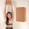 Cork Yoga Block High Density Non-slip Eco-friendly Natural Stretching Workout Yoga Brick Fitness Equipment