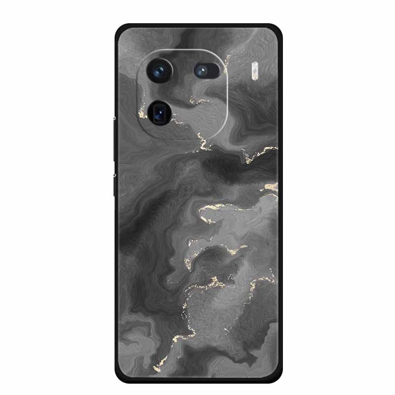 Чехол для Vivo iQOO 12 Мраморная расцветка Мягкий силикон ТПУ Чехлы для телефона Для Vivo iQOO 12 Pro 5G V2307A V2329A Цветной Новый чехол