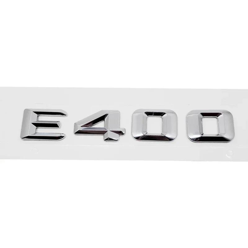 Car Rear Trunk Number Letter Sticker Tail Box Emblem Badge for Mercedes Benz E Class E300 E320 E350 E400 E420 E430 E500 E550ppp1
