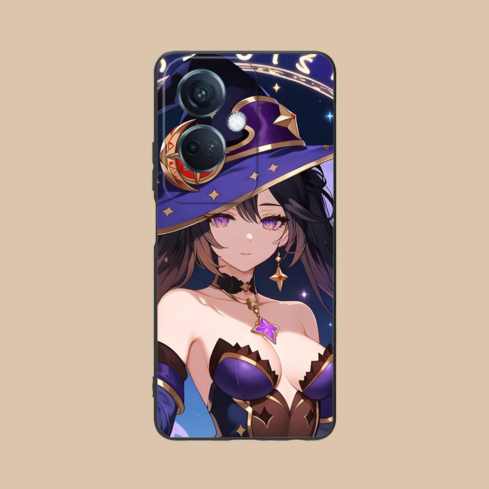Игровой чехол GI Mona Матовый ТПУ для мобильного телефона OPPO Reno 14 13 12 11 10 9 8 7 6 5 F T Pro 5G с цветной печатью