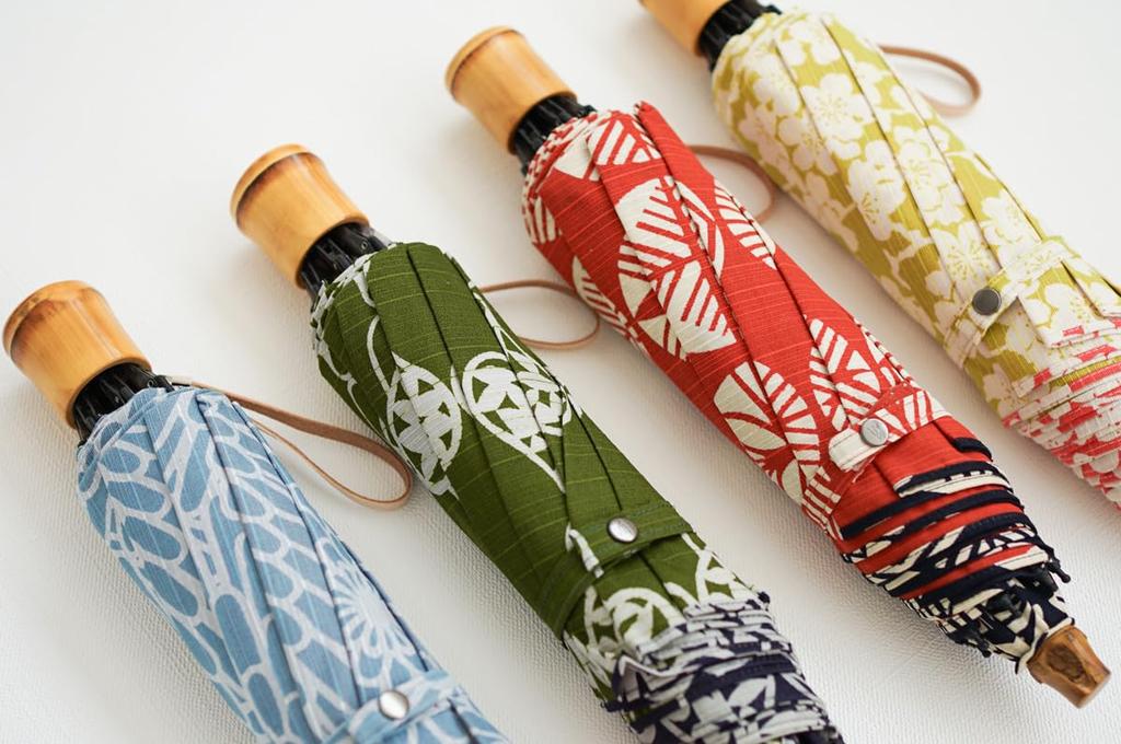 Сделано в Японии, складной зонт Isago Pattern 50 см, для солнечных и дождливых дней, двухъярусный складной зонт Furoshiki с японским узором, защита от ультрафиолета