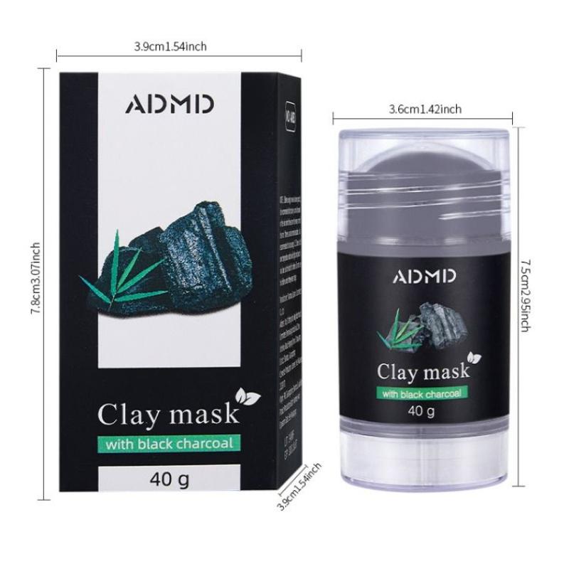 Маска-карандаш из бамбукового угля и грязи, глубоко очищающая, контролирующая жирность кожи, адсорбирующая, сужающая поры, очищающая грязевая маска