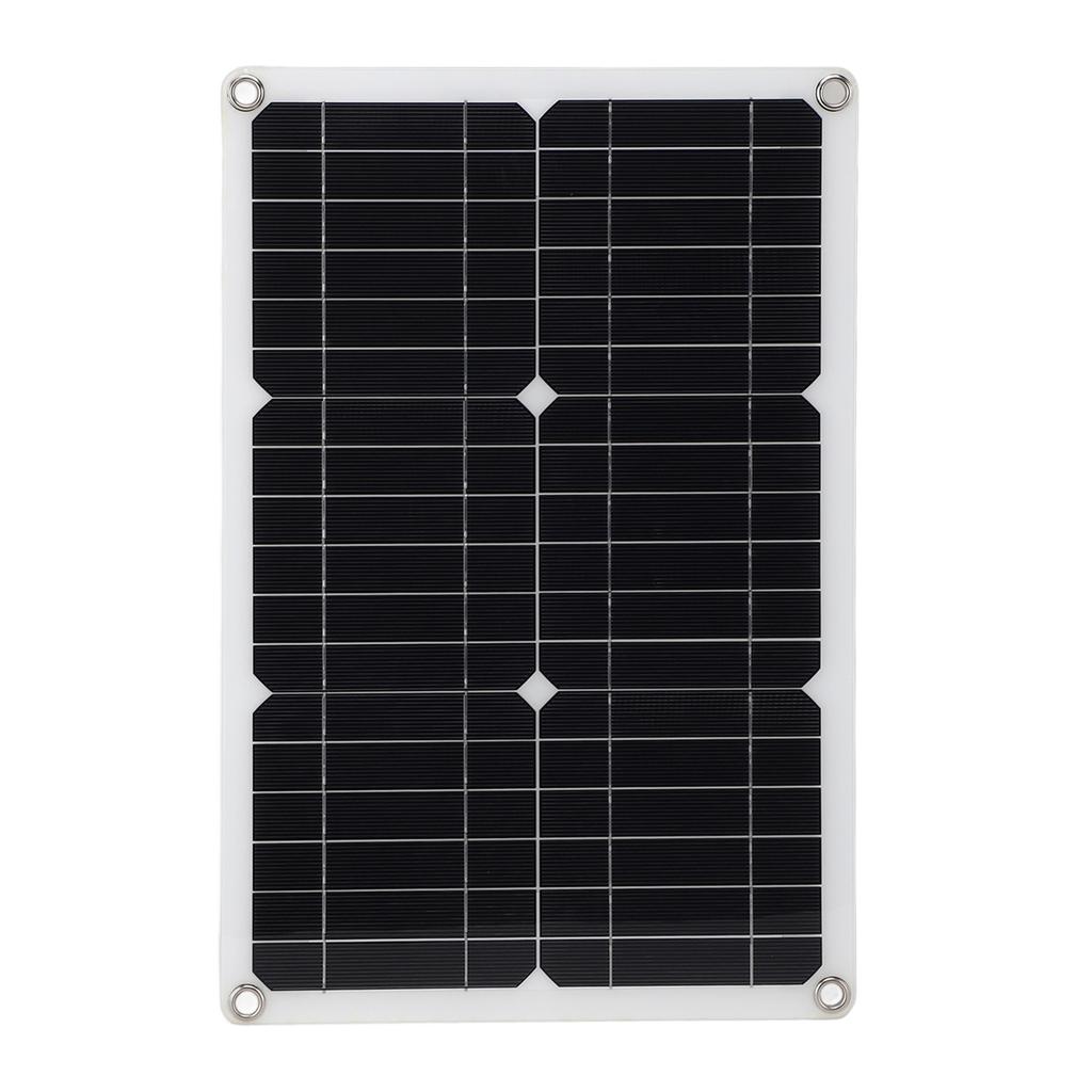 18V 20W Semi Flexible Solar Panel Monocrystalline High Efficiency Waterproof for Car RV Yacht Boat