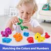 Монтессори Игрушки для сопоставления букв и цифр, Математические игры для малышей, Игры на сопоставление, Развивающая игрушка для дошкольников, Сортировочный сенсорный набор