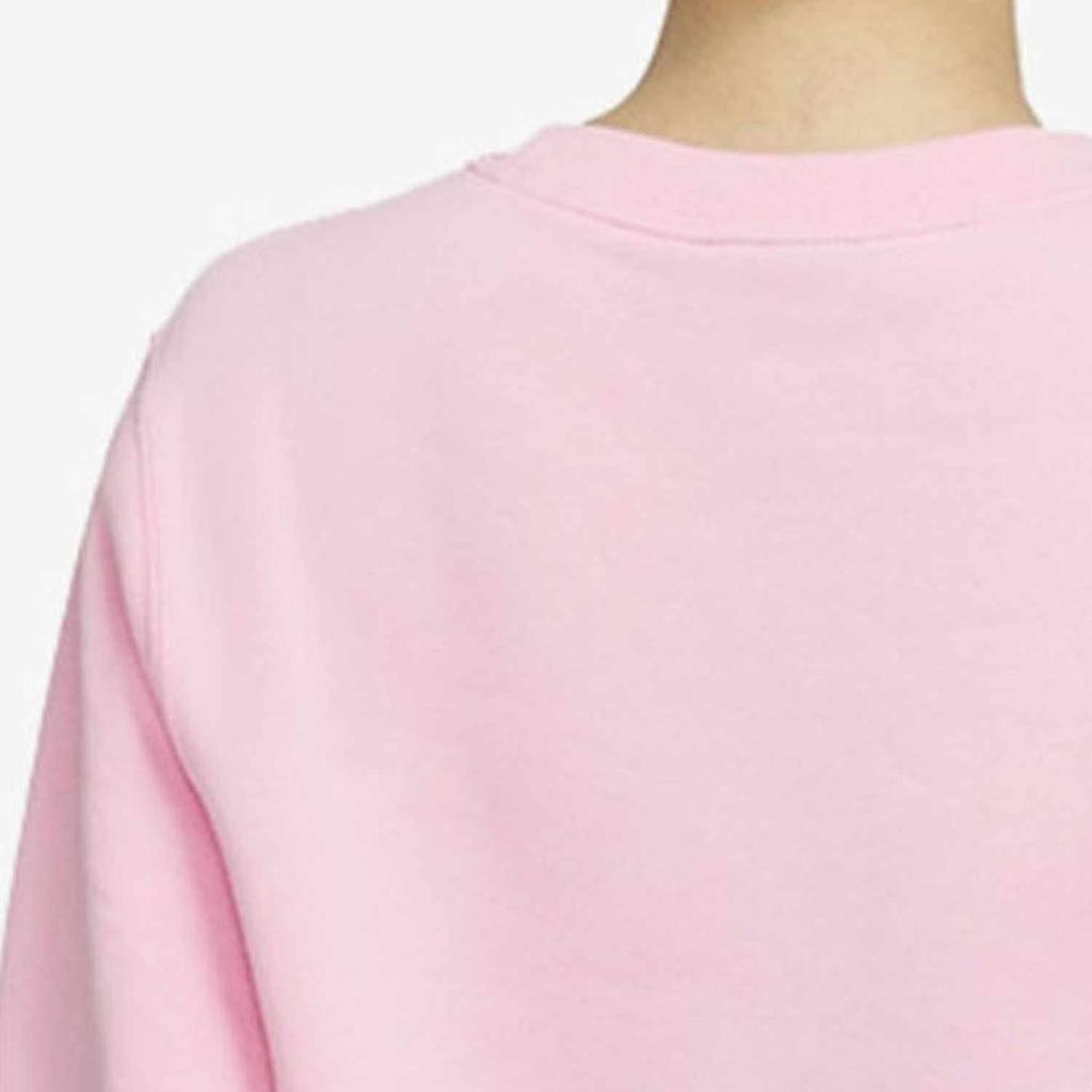 Nike Толстовка с круглым вырезом и принтом логотипа Женские топы Розовый DA3191-636