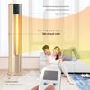 Theodore Rose Gold Floor-Standing Fan Heater
