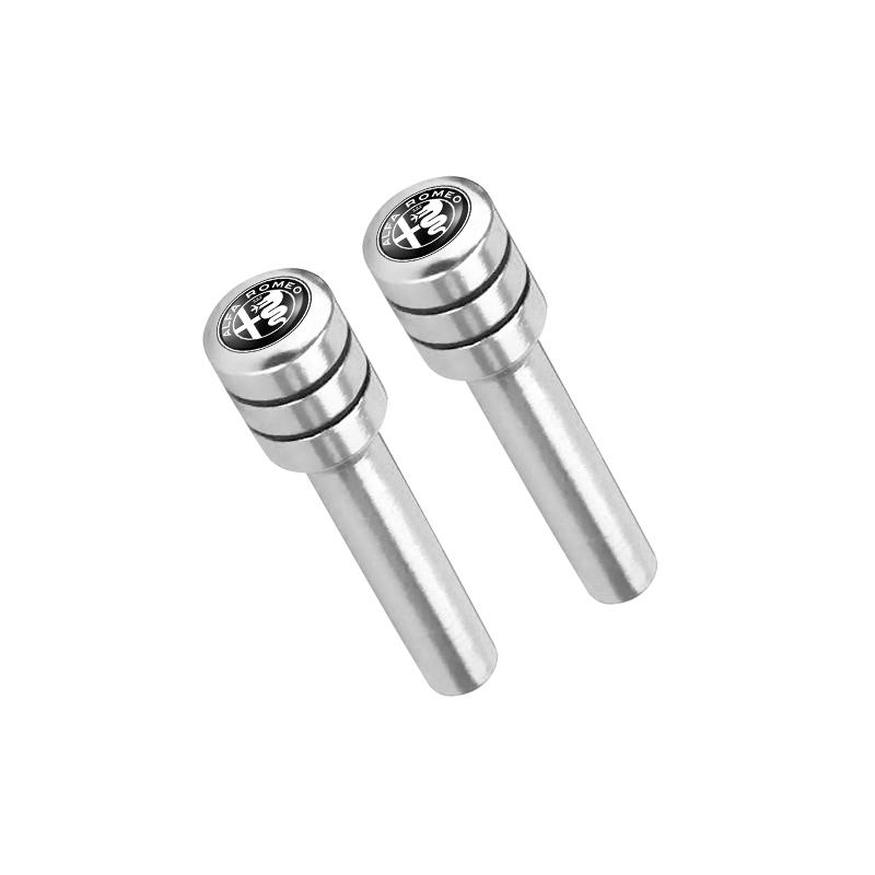 Для Alfa Romeo 2/4 шт. Штифт замка двери автомобиля Стержень замка двери Ручка двери Ручка для вытягивания Страховка безопасности Для Alfa Romeo serpent Giulia 159 156 MIT