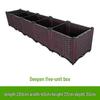 Extra Large Yellow-Edged Rooftop & Balcony Vegetable Planter Box