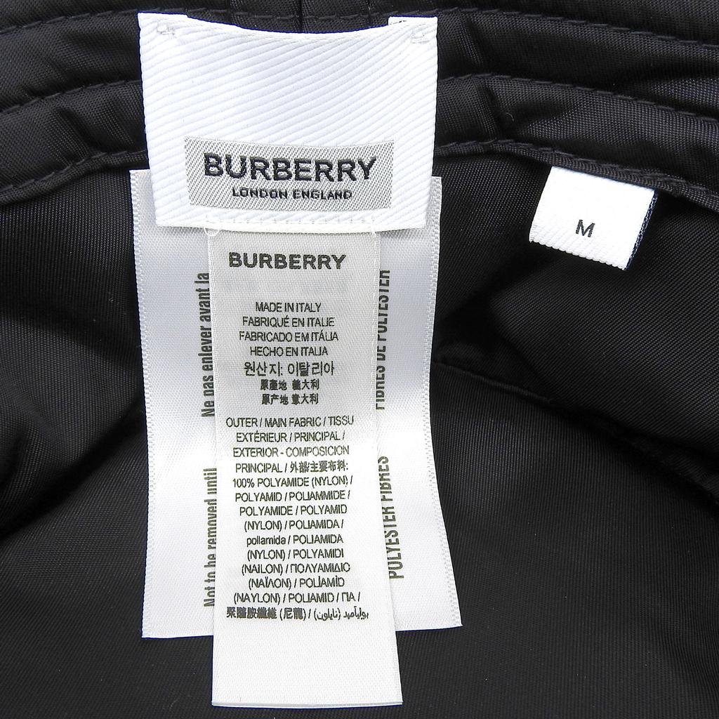 Отличная ШЛЯПА BURBERRY черная Нейлон Женская M 8044081 Б/у