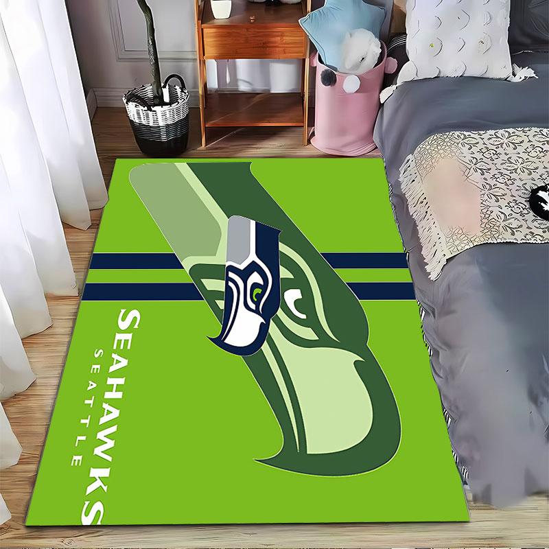 Seattle Seahawks Logo Carpet suitable as a non-slip mat for the living room or bedroom sofa
