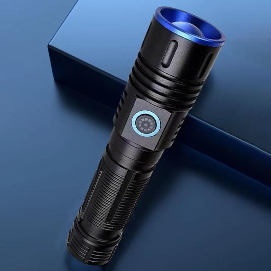 Уличный фонарик, 4 уровня, регулируемый, USB, перезаряжаемый, водонепроницаемый, супер яркий, с возможностью масштабирования, магнитный, портативный