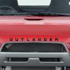 For Sticker Black Silver Outlander Car Hood Sticker Emblem For Outlander Car Style Hood Sticker