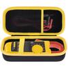 Peyyargo Storage Case Compatible with Fluke 323/324/325/302/303/305 Digital Clamp Meters/Multimeters (Black + Yellow)